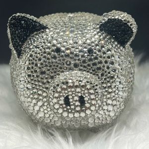 BLINGED RHINESTONE PIGGY BANK